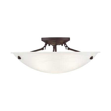 Oasis 3 Light Bronze Ceiling Mount MPN:4274-07