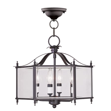 Livingston 4 Light Bronze Convertible Pe MPN:4398-07