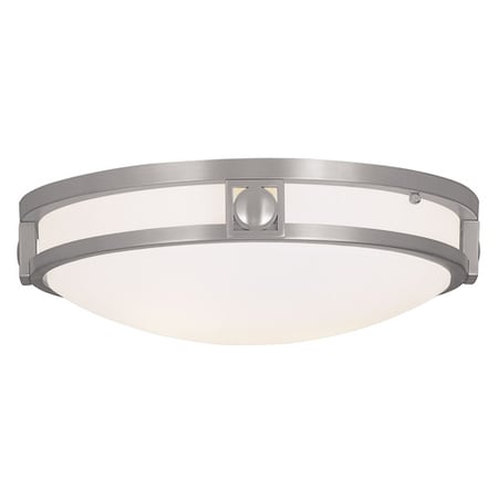 Titania 2 Light Brushed Nickel Ceiling M MPN:4487-91