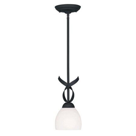 Brookside 1 Light Black Mini Pendant MPN:4750-04