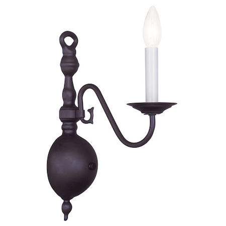 Williamsburgh 1 Light Bronze Wall Sconce MPN:5001-07