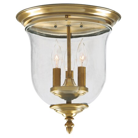 Legacy 3 Light Antique Brass Ceiling Mou MPN:5021-01