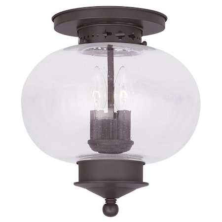 Harbor 3 Light Bronze Ceiling Mount MPN:5037-07