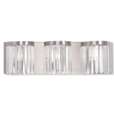 Ashton 3 Light Brushed Nickel ADA Bath Vanity MPN:50533-91