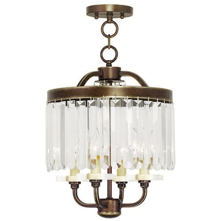 Ashton 4 Light Hand Painted Palacial Bro MPN:50543-64