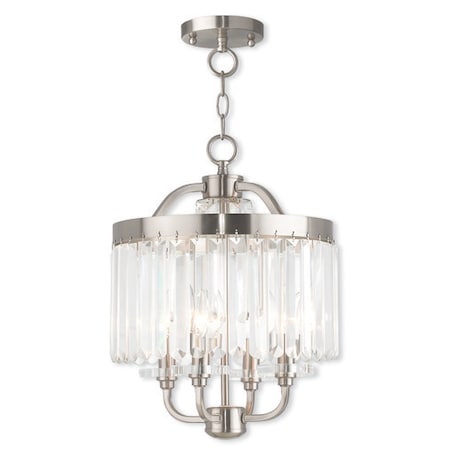 Ashton 4 Light Brushed Nickel Convertibl MPN:50543-91