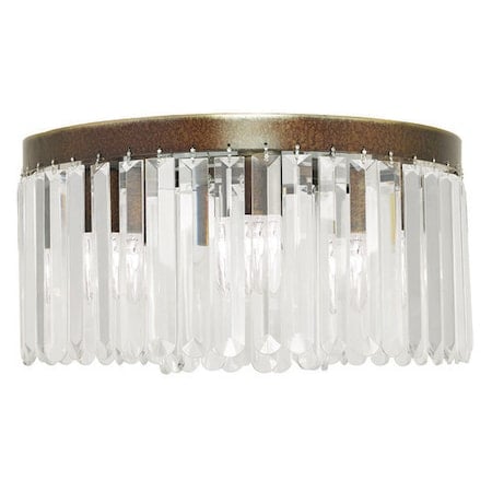 Ashton 5 Light Hand Painted Palacial Bronze Ceiling Mount MPN:50554-64