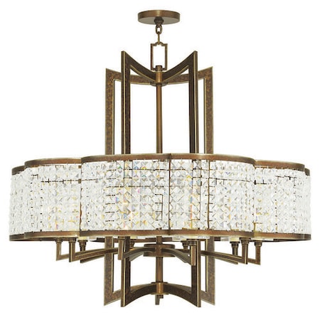 Grammercy 10 Light Hand Painted Palacial MPN:50579-64