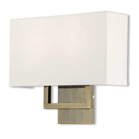 Pierson 2 Light Antique Brass ADA Wall S MPN:50990-01