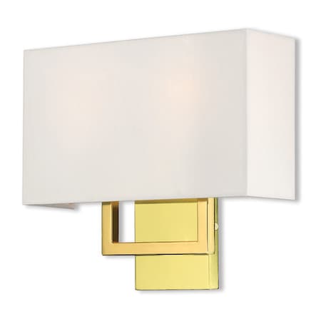 Pierson 2 Light Polished Brass ADA Wall MPN:50990-02
