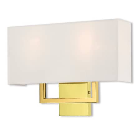 Pierson 2 Light Polished Brass ADA Wall Sconce MPN:50991-02