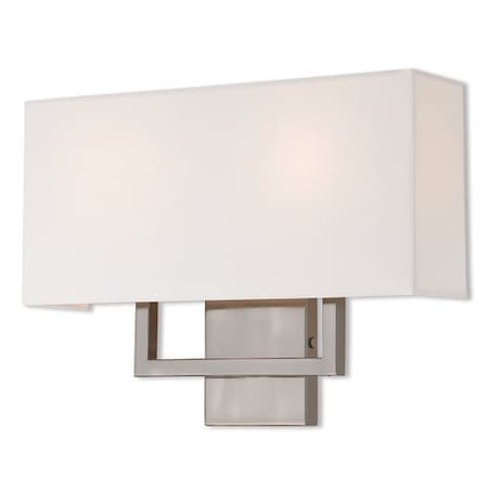 Pierson 2 Light Brushed Nickel ADA Wall Sconce MPN:50991-91