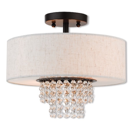 Carlisle 2 Light English Bronze Ceiling MPN:51095-92