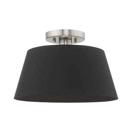 Belclaire 1 Light Brushed Nickel Ceiling Mount MPN:51352-91