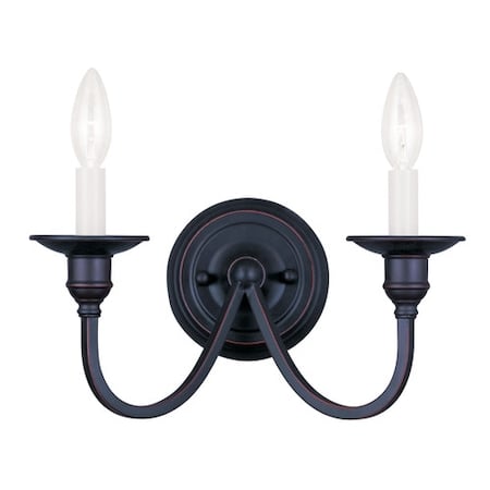 Cranford 2 Light Olde Bronze Wall Sconce MPN:5142-67
