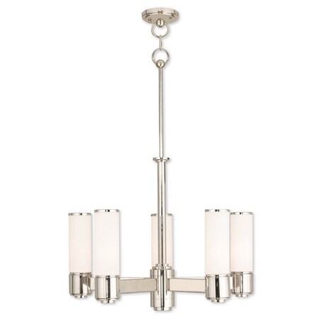 Weston 5 Light Polished Nickel Dinette C MPN:52105-35