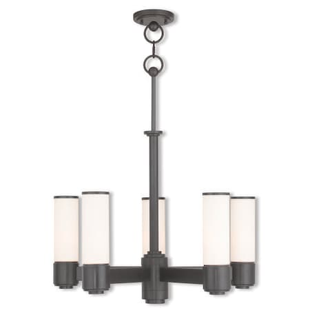 Weston 5 Light English Bronze Dinette Ch MPN:52105-92
