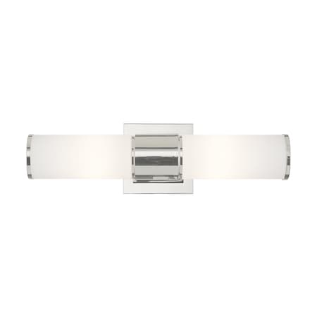 Weston 2 Light Polished Nickel ADA Wall Sconce/ Bath Vanity MPN:52122-35