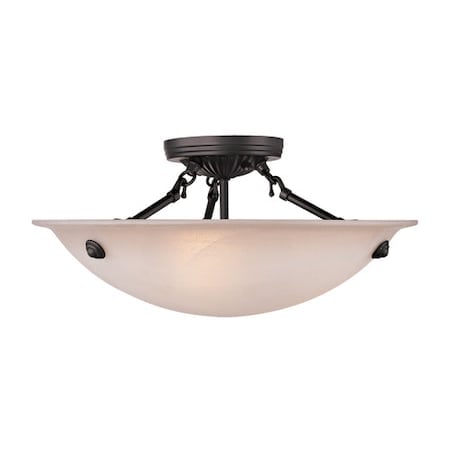 Oasis 3 Light Bronze Ceiling Mount MPN:5625-07