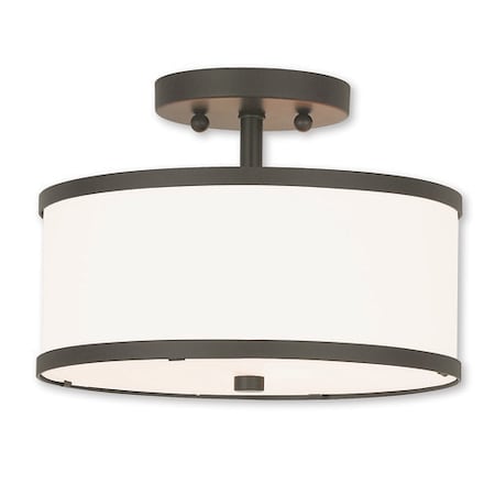 Park Ridge 2 Light Bronze Ceiling Mount MPN:62626-07