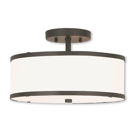 Park Ridge 2 Light Bronze Ceiling Mount MPN:62627-07