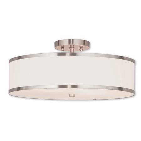 Park Ridge 3 Light Brushed Nickel Ceilin MPN:62629-91