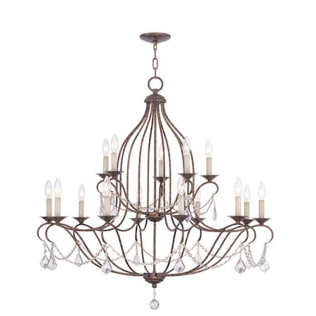 Chesterfield 15 Light Hand Applied Venet MPN:6429-71