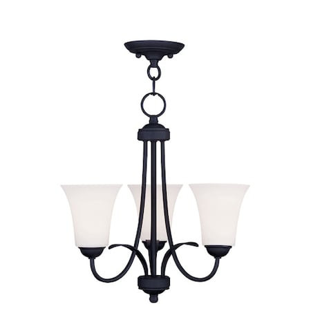 Ridgedale 3 Light Black Convertible Mini MPN:6473-04