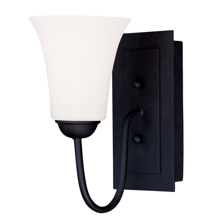 Ridgedale 1 Light Black Wall Sconce MPN:6481-04
