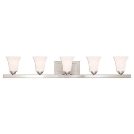 Ridgedale 5 Light Brushed Nickel Bath Va MPN:6485-91