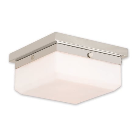Allure 2 Light Polished Nickel ADA Wall Sconce/Ceiling Mount MPN:65536-35
