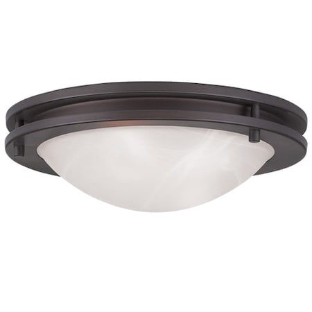 Ariel 2 Light Bronze Ceiling Mount MPN:7057-07