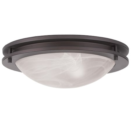Ariel 2 Light Bronze Ceiling Mount MPN:7058-07