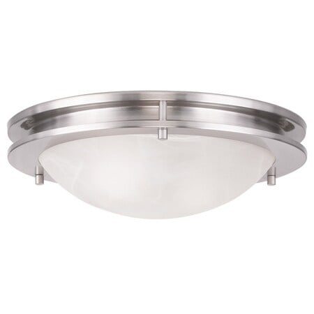 Ariel 2 Light Brushed Nickel Ceiling Mount MPN:7058-91