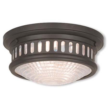 Berwick 2 Light Bronze Ceiling Mount MPN:73051-07