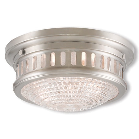 Berwick 2 Light Brushed Nickel Ceiling M MPN:73051-91