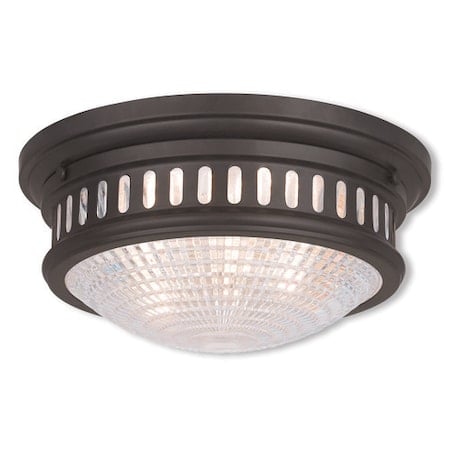 Berwick 2 Light Bronze Ceiling Mount MPN:73052-07