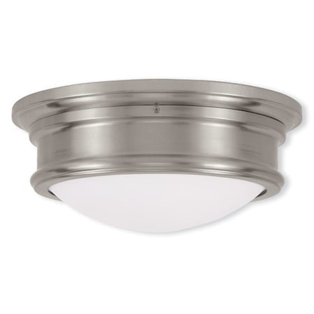 Astor 2 Light Brushed Nickel Ceiling Mount MPN:7342-91