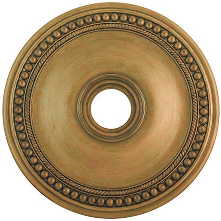 Wingate Hand Painted Antique Gold Leaf Ceiling Medallion MPN:82075-48
