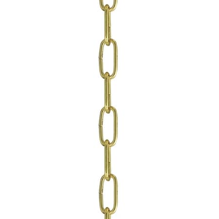 Polished Brass Standard Decorative Chain MPN:5607-02