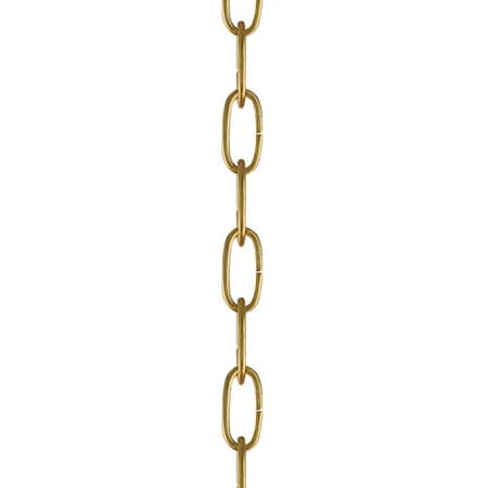 Satin Brass Standard Decorative Chain MPN:56136-12