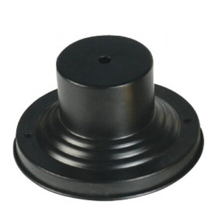 Black Outdoor Pier Mount Adaptors MPN:2001-04