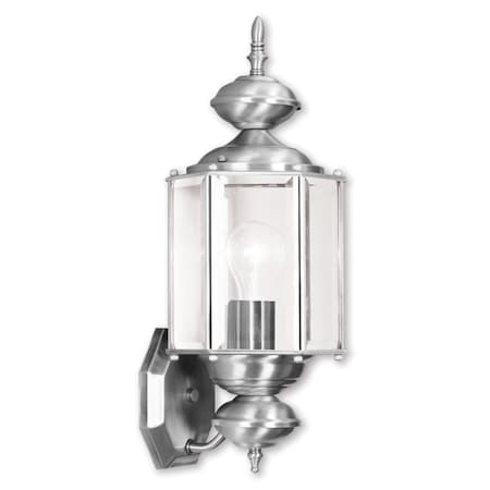 Outdoor Basics 1 Light Brushed Nickel Ou MPN:2006-91