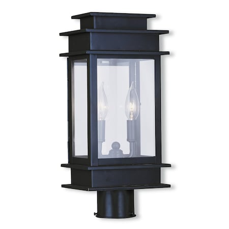 Princeton 2 Light Bronze Outdoor Post Top Lantern MPN:2015-07