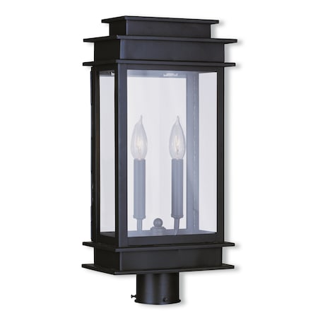 Princeton 2 Light Bronze Outdoor Post To MPN:2017-07
