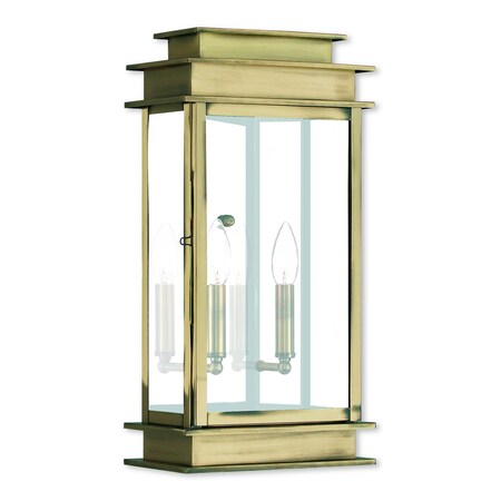 Princeton 2 Light Antique Brass Outdoor MPN:2018-01