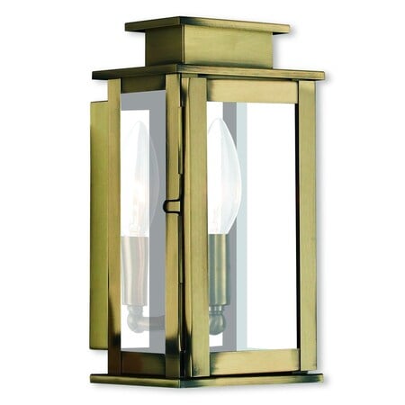 Princeton 1 Light Antique Brass Outdoor MPN:20191-01