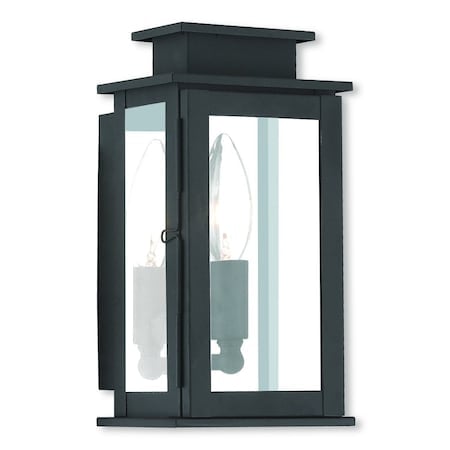 Princeton 1 Light Black Outdoor Wall Lan MPN:20191-04
