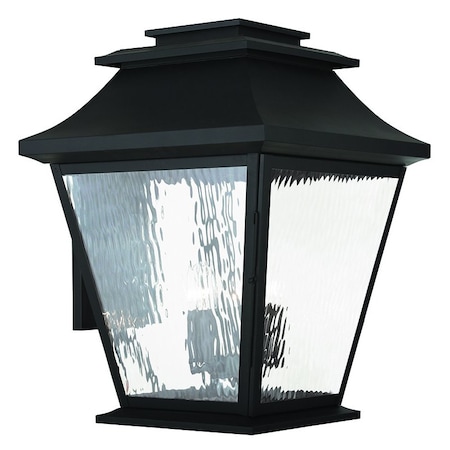 Hathaway 5 Light Black Outdoor Wall Lantern MPN:20245-04