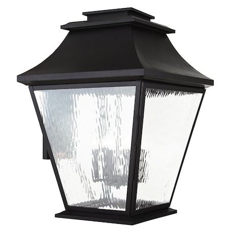 Hathaway 6 Light Bronze Outdoor Wall Lantern MPN:20251-07